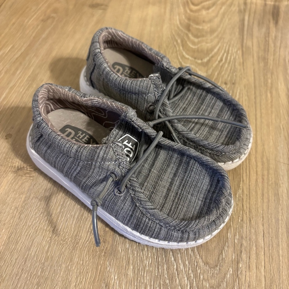 Hey Dude Gray Toddler Shoes